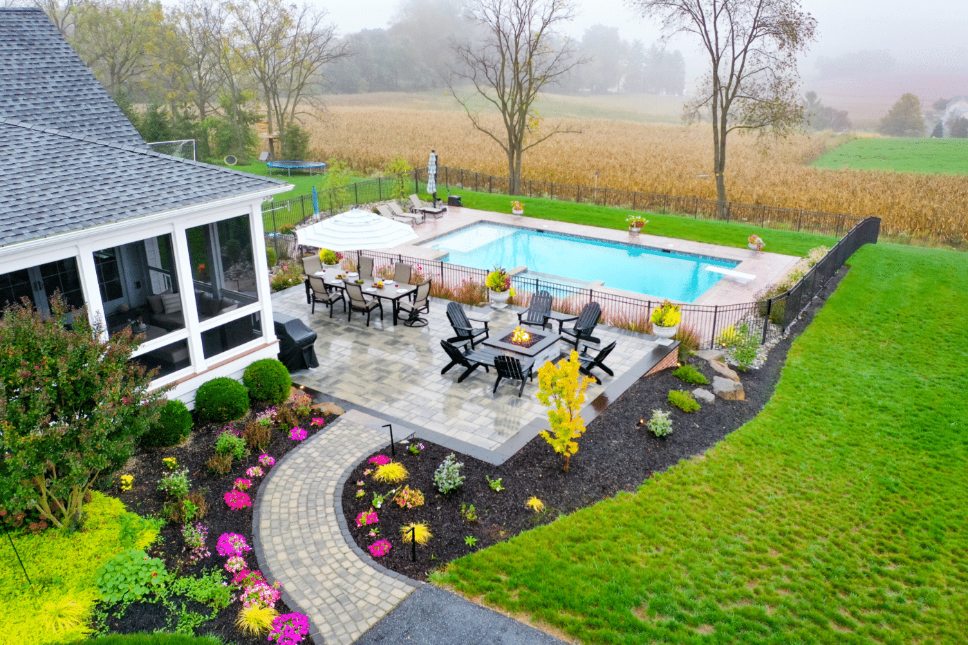 backyard hardscape ideas