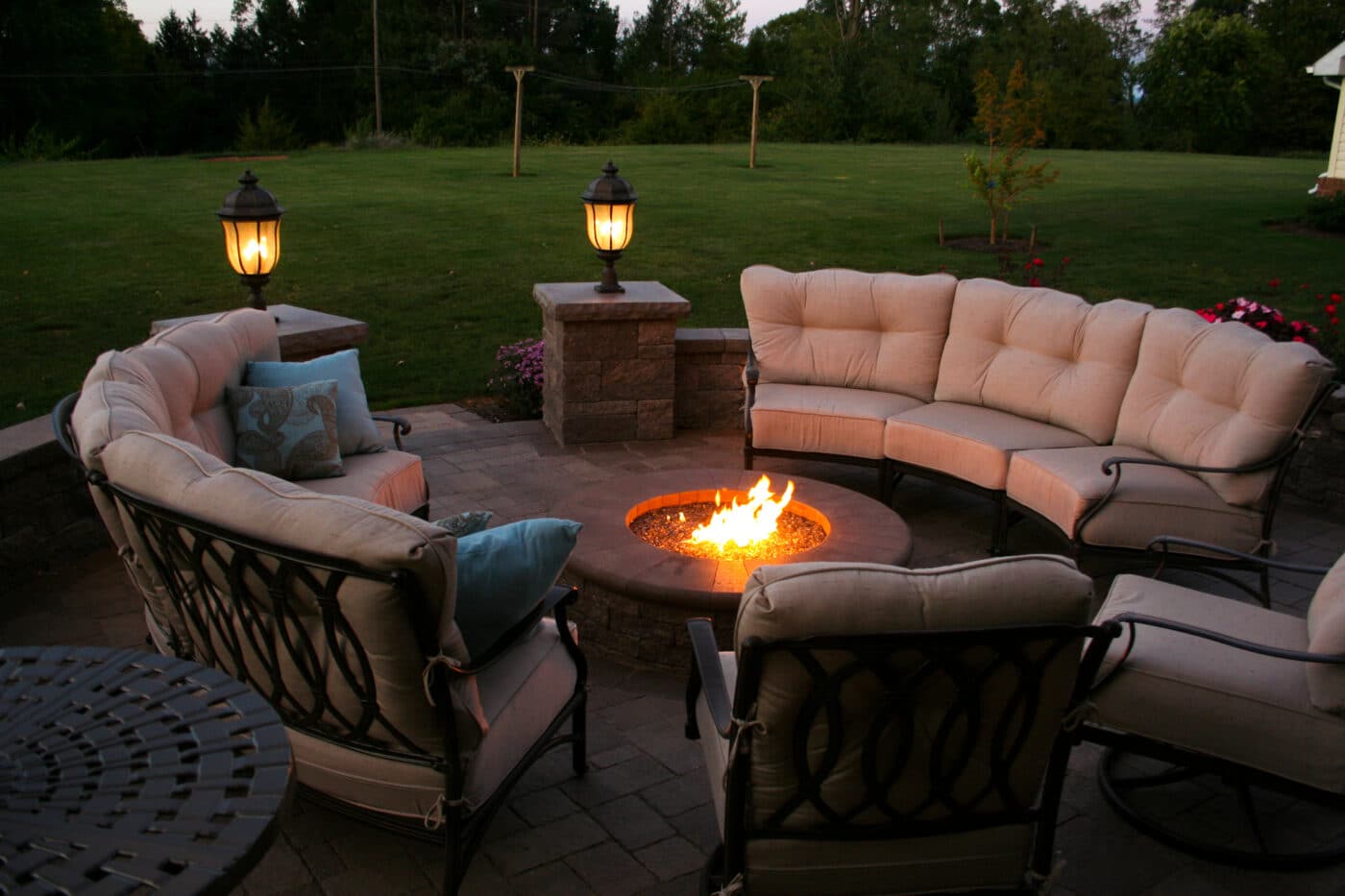 gas outdoor fire pit