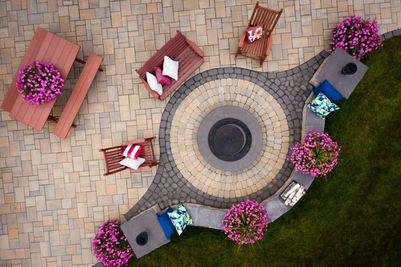 floral landscaping ideas for front of house