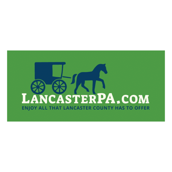 Lancasterpa.com logo in blue, green, and white
