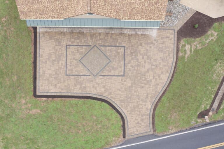 permeable driveway project