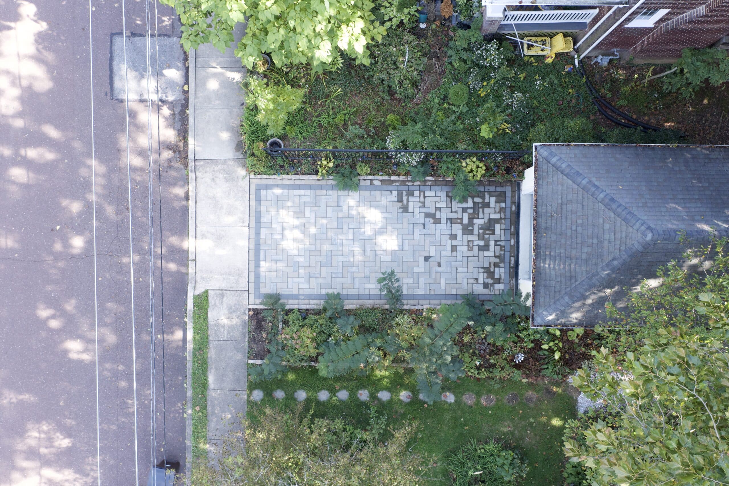 small permeable driveway project