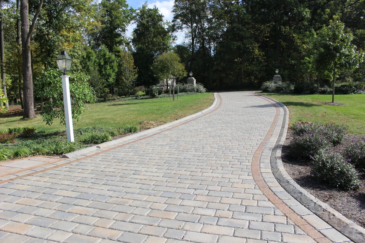 true north permeable driveway in Lancaster PA from road