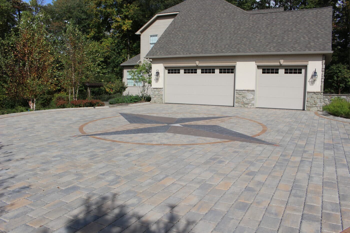true north permeable driveway in Lancaster PA high shot