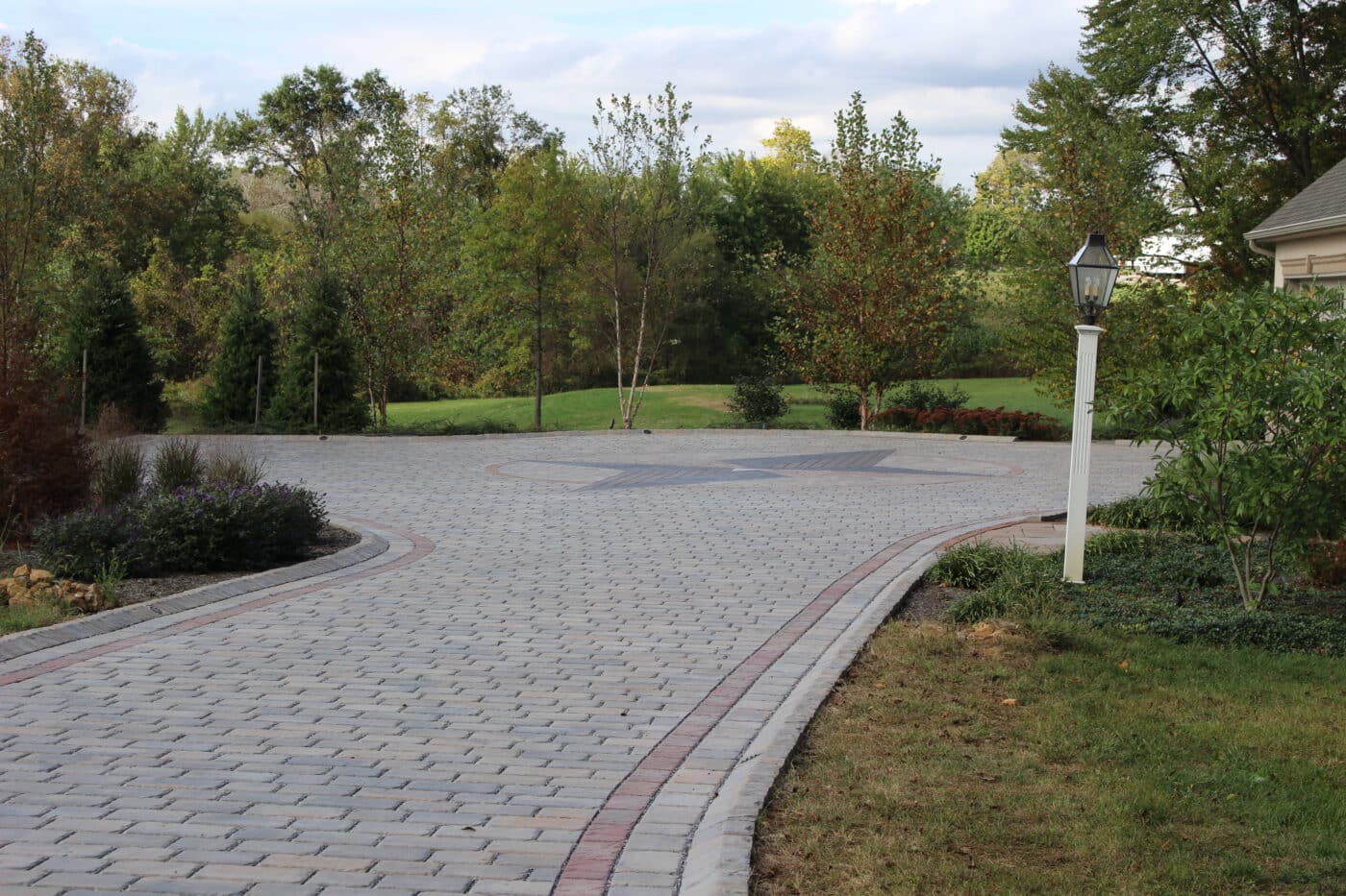 true north permeable driveway in Lancaster PA side