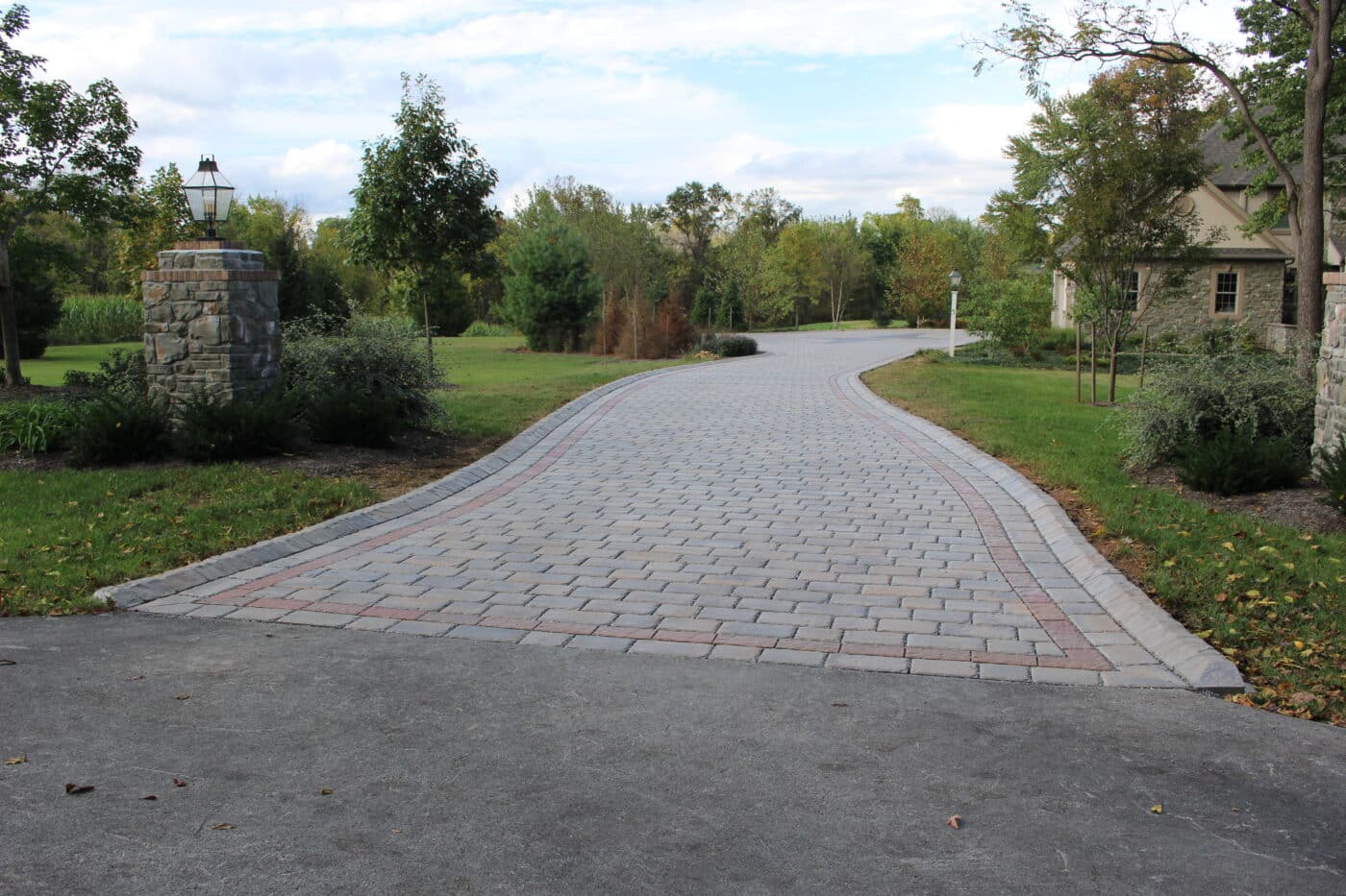 true north permeable driveway in Lancaster PA wide