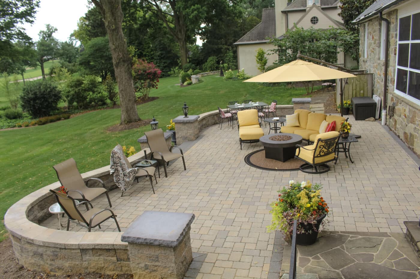 built a patio pa