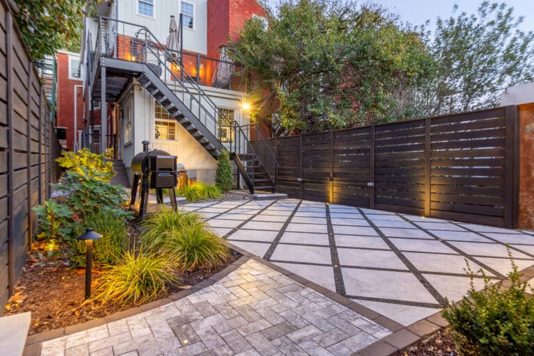 backyard renovation in Lancaster, PA