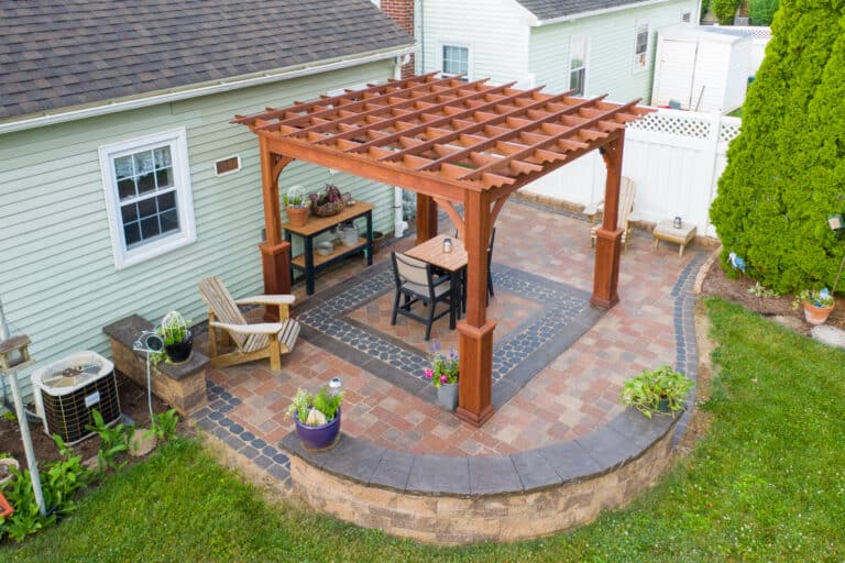 concrete patio with pergola 1596804314