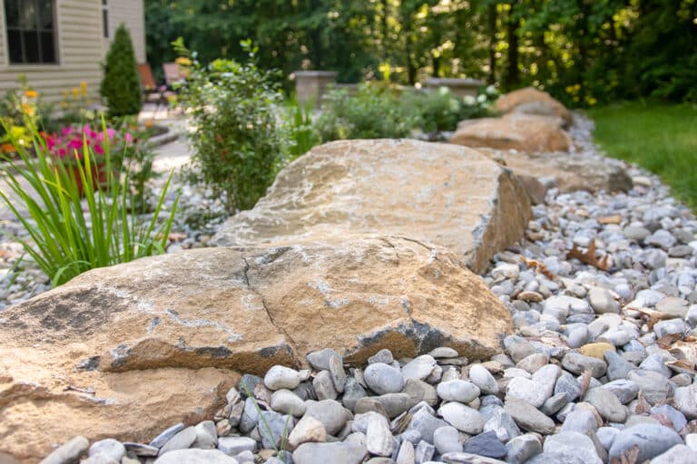 close up concrete walkway