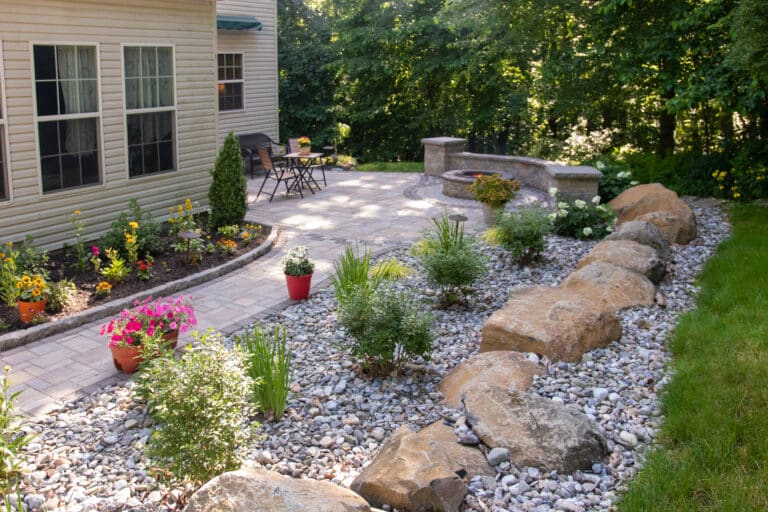 concrete walkway design