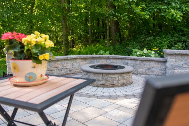 outdoor concrete walkway