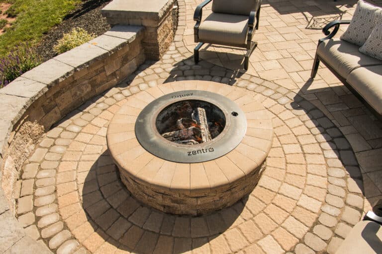 outdoor fire pit