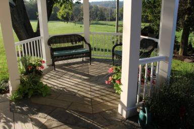 patio with gazebo