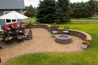 custom fire pit in west chester
