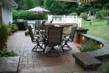 outdoor living room patio pa