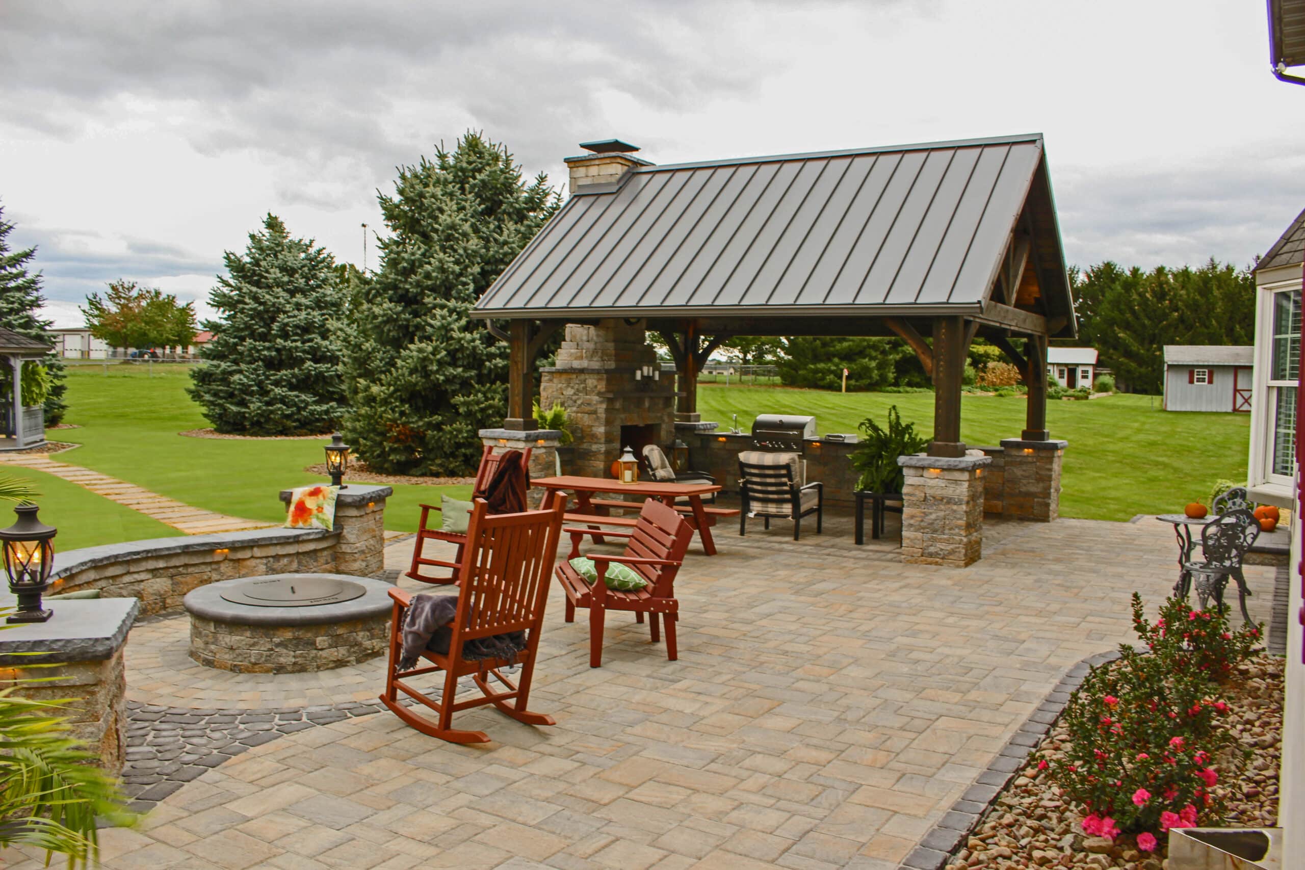 00 patio with pavilion new holland pa