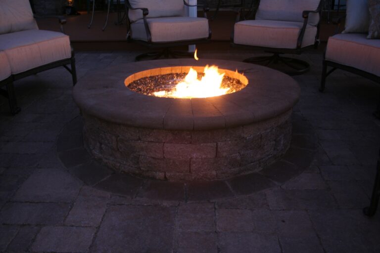 gas fire pit