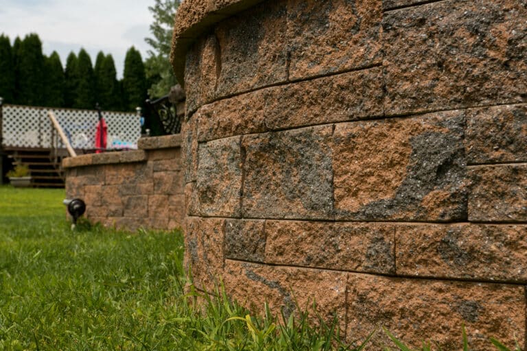 hardscaping wall in pa