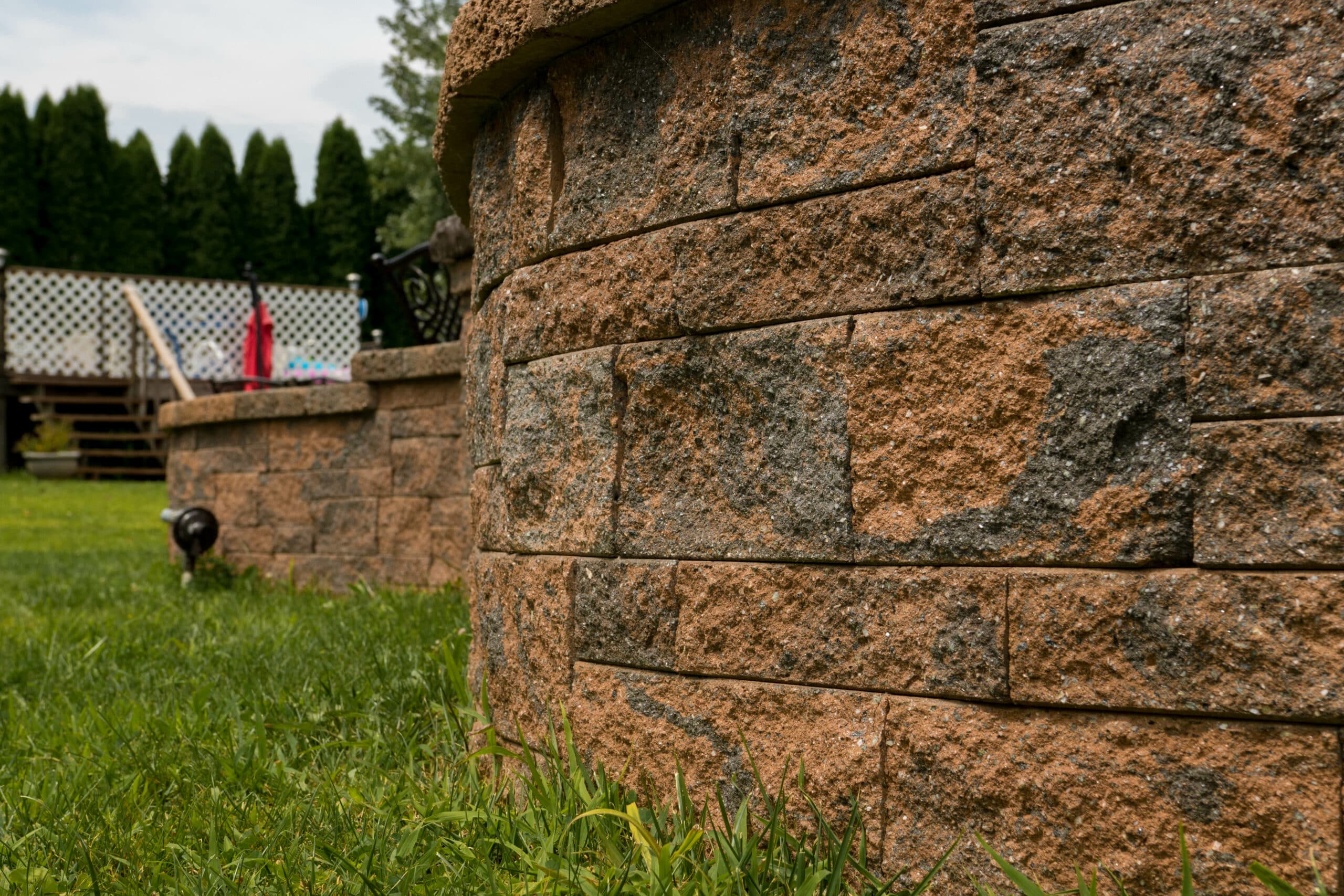 hardscaping wall in pa