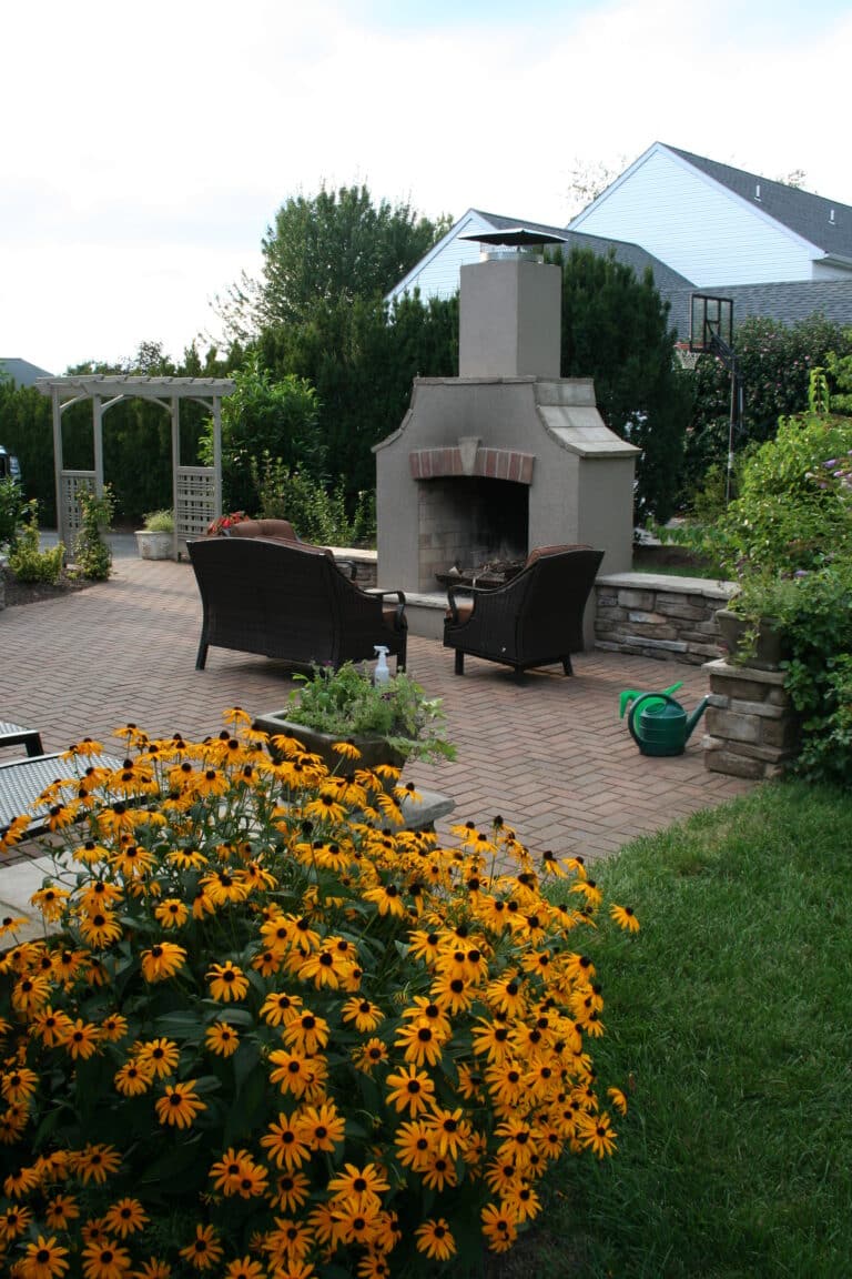 landisville fireplace patio pa