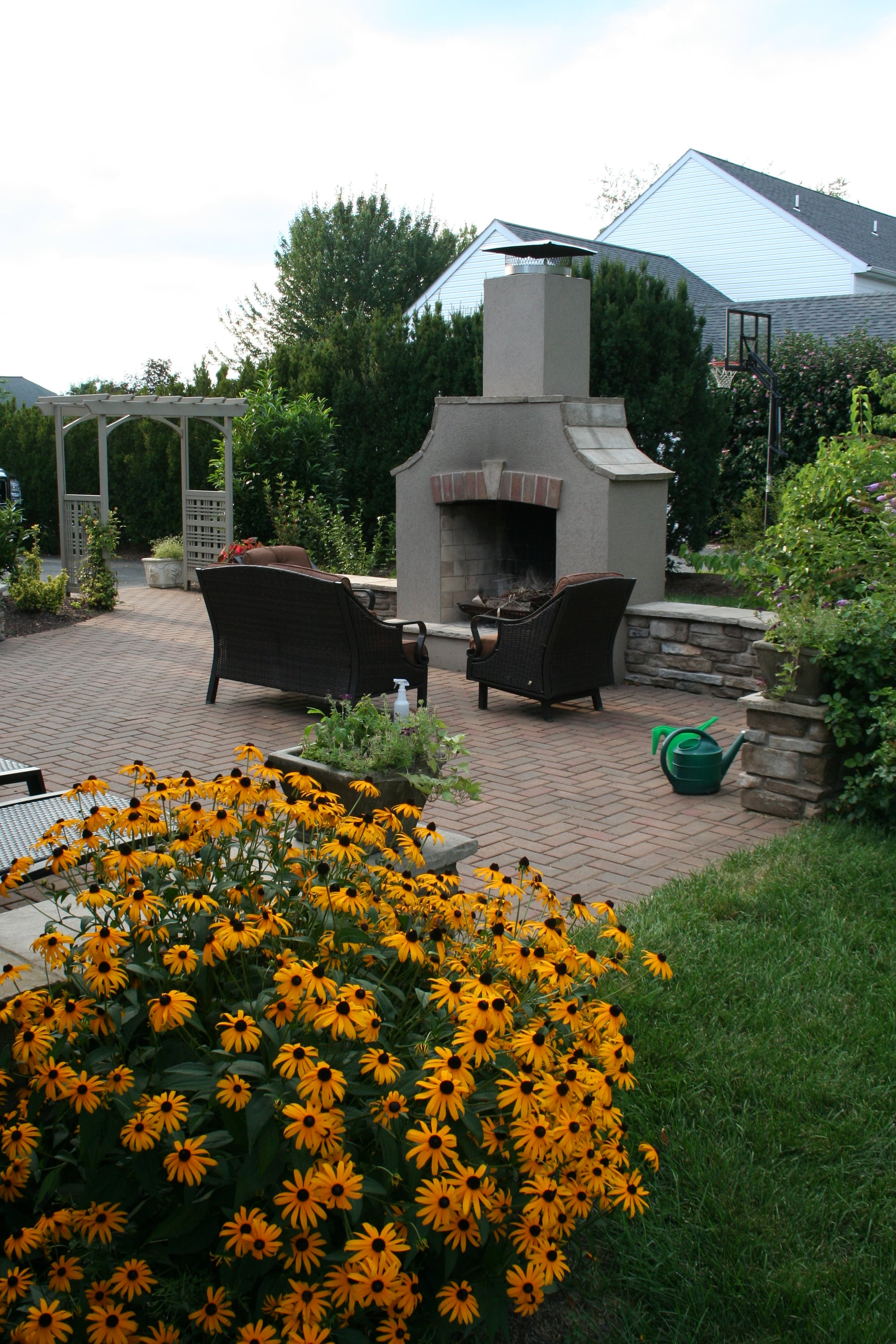 landisville fireplace patio pa