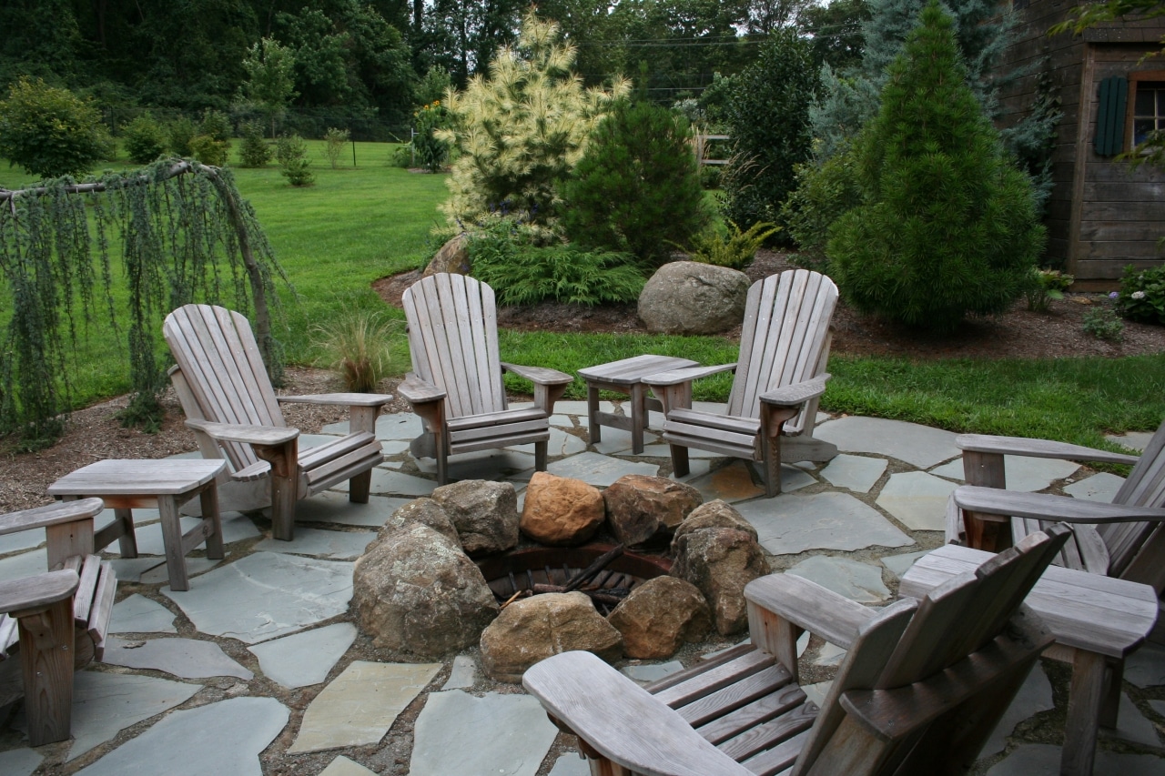 natural fire pit