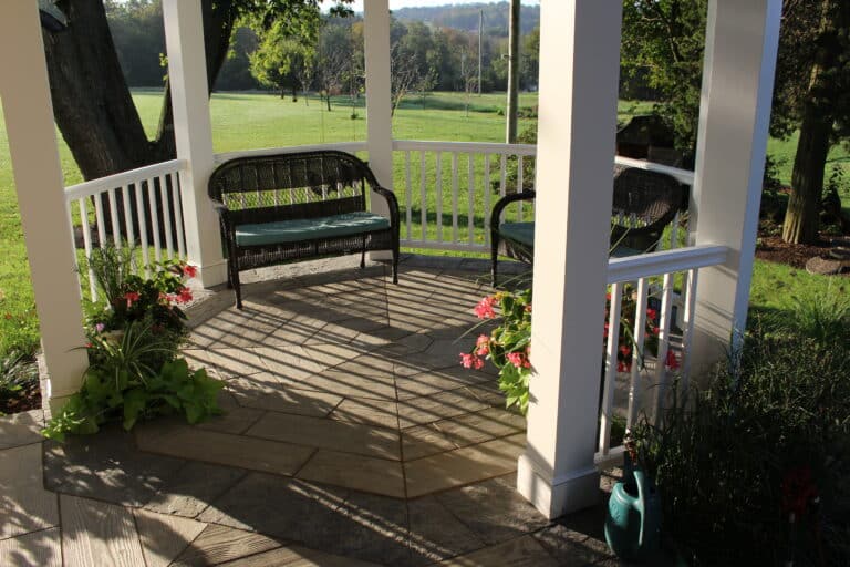 patio with gazebo