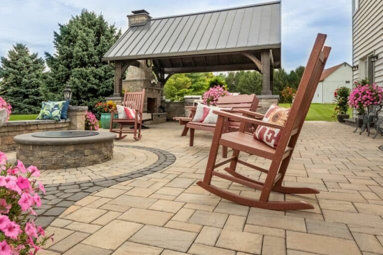 limestone paver walkway ideas for homes in robesonia pa