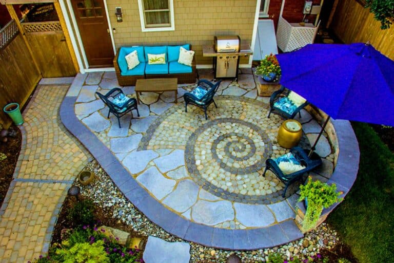 mosaic walkway paver design in harrisburg pa