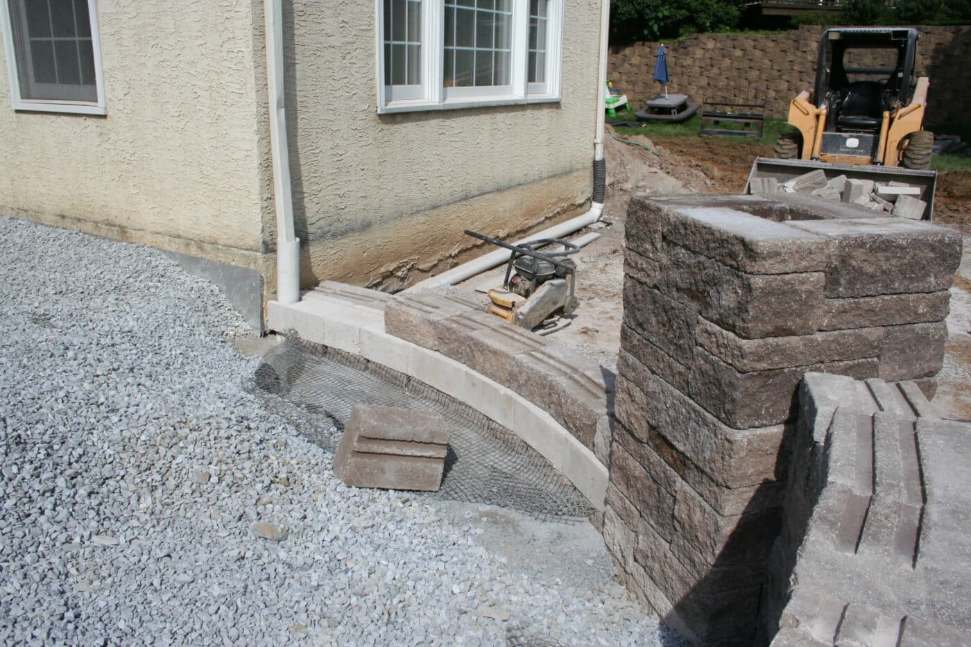 patio and wall designs