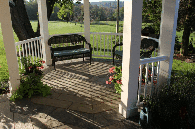 patio with gazebo