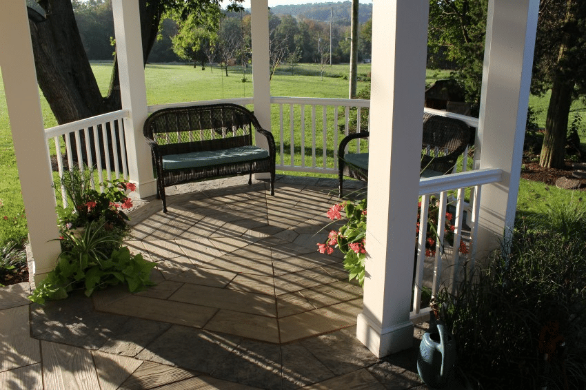 patio with gazebo