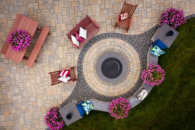 rain garden patio