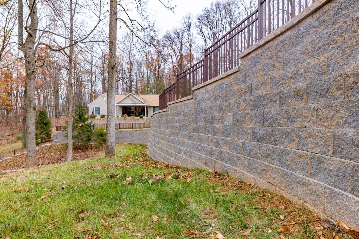 retaining wall installation in berks county