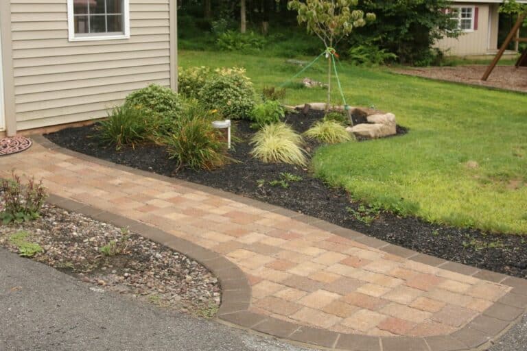 visually appealing granite paver walkway ideas in denver pa